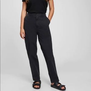 GAP True straight black petite pants
